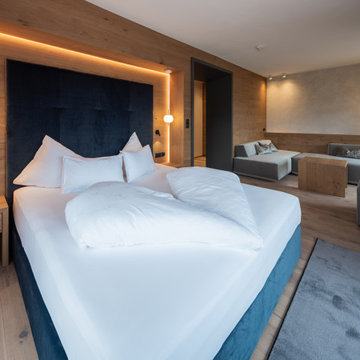 Hotel rooms modernization in Tesido, Italy