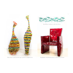 metal vases - Products