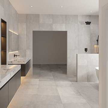 Minimalistic Bathroom Remodeling