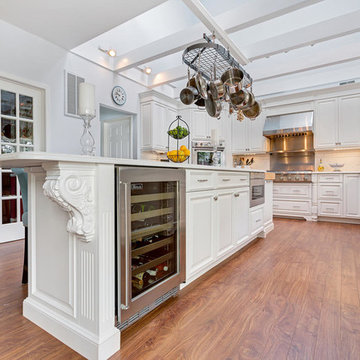Elegant White Kitchen New Jersey