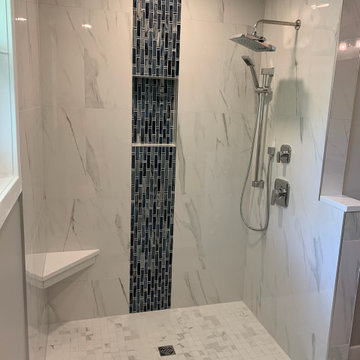 Second Level Modern En Suite Primary Bedroom & Bath and Hall Bath Renovation