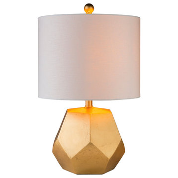 Fielding Table Lamp, Brass