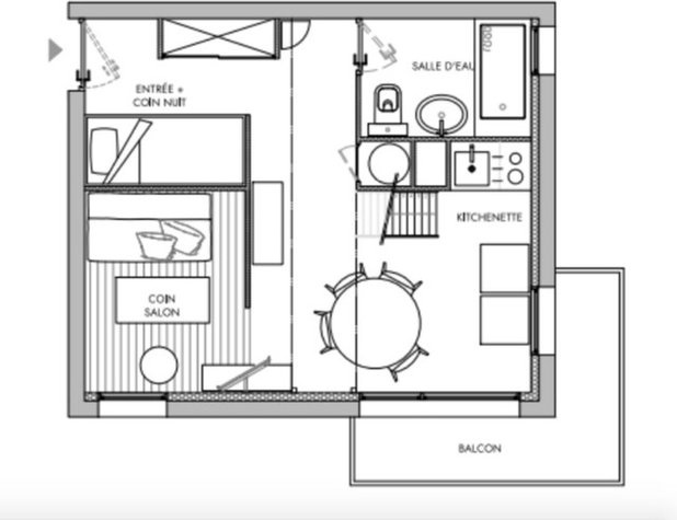 Avant/Après : 22000 x pour rénover de A à Z un studio de montagne