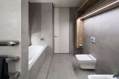 Inspiration for a contemporary bathroom in Wellington.
