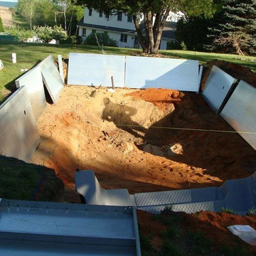 Vinyl Pool: Prepare Site & Install Framing Walls