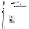 Holden Shower Set With 10 inch Shower Head, Polished Chrome