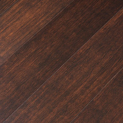 Teragren - Teragren Portfolio Colors, Strand Woven Bamboo, Darby Brown - Bamboo Flooring