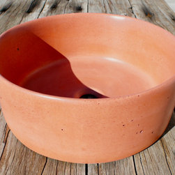 Polished concrete basins - Bathroom Vanities