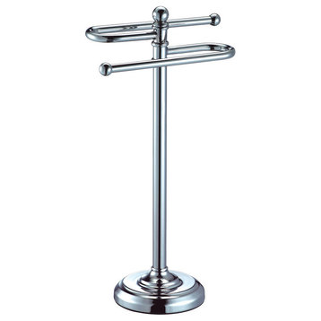Gatco S Style Countertop Towel Holder in Chrome