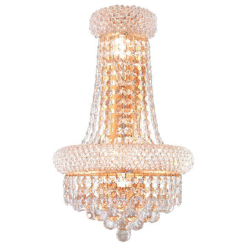 1800 Primo Collection Wall Sconce With Neck, Royal Cut