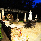 Custom Outdoor BBQ - Traditional - Patio - San Diego - by ...