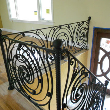 Guards, railings, and fences