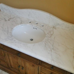 TILE DESIGN INSPIRATIONS, LLC. - Vanity Tops And Side Splashes
