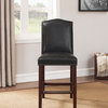 Comfort Pointe Carteret Brown Leather Counter Stool