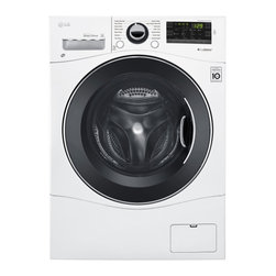 LG 24 Inch Front Loading Washing Machine WM1388HW - Washing Machines