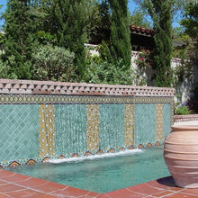 Spanish backyard