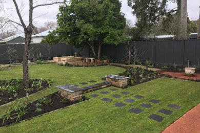 This is an example of a contemporary garden in Adelaide.