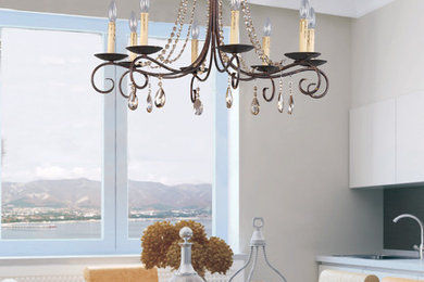Dining room - victorian dining room idea in Other