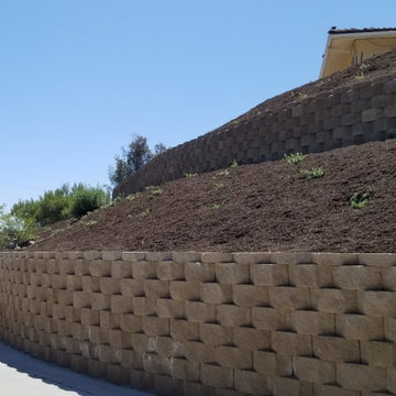 Hillside Retaining Wall & Slope Rebuild – Camarillo, CA