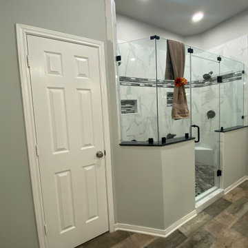 Beautiful master bathroom. Client TW