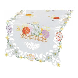 Xia Home Fashions - Country Egg Table Runner - Table Runners