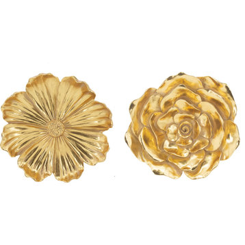 Rose Wall Accent, Gold