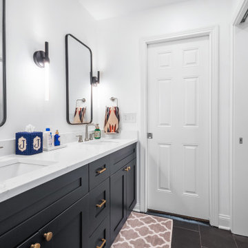 Three-Bathroom Remodel — Geist, Fishers, IN