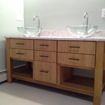 Custom Bamboo Vanity