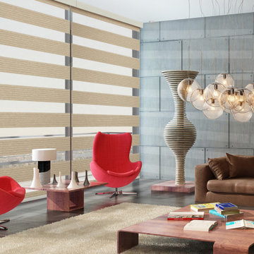 Shade by Jamie: Vertilux Neolux Dual Shades
