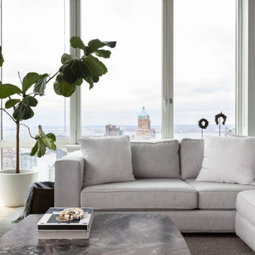 Modern Downtown Brooklyn Tallest Tower - Kitchen & Bar