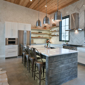 Fire Dance Farmhouse Kitchen