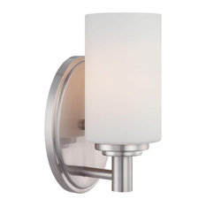 Thomas Lighting 190023 1 Light Bathroom Fixture - Brushed Nickel