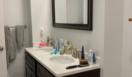 Antes y después: Un baño pequeño se transforma en un spa