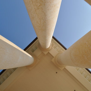 Exterior columns and millwork