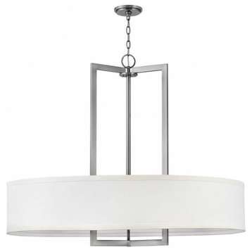 9 Light Large Drum Chandelier in Transitional Style - 40 Inches Wide by 33.5