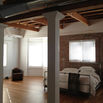 Loft sleeping area