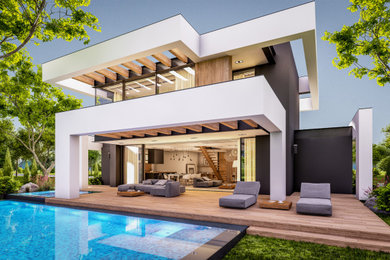 Inspiration for a pool remodel