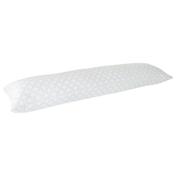 Memory Foam Body Pillow, Stay Cool Cover by Lavish Home