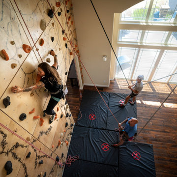 Jensen Home Custom Climbing Wall