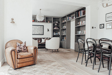 Stilmix Wohnzimmer in London