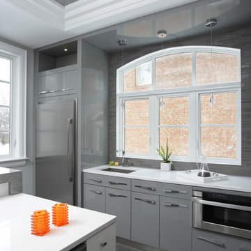 Gray Galore Kitchen