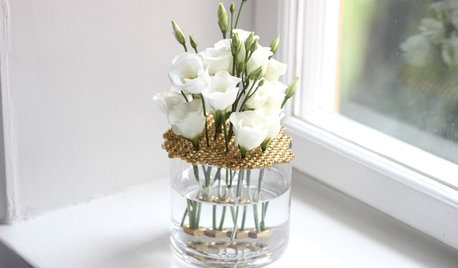DIY: Красивая ваза из банки своими руками