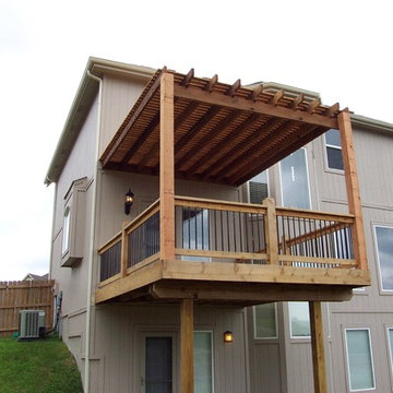 El-Scari - Cedar Deck with Pergola.