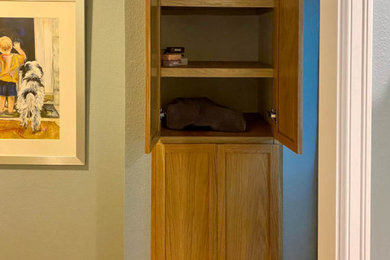 White Oak Bathroom Cabinet