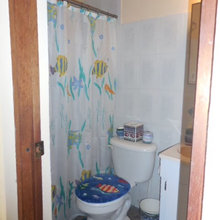 Downstairs terrace bathroom