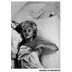 buyartforless Rare Photograph of Marilyn Monroe with Flower 12x16 Art  Printed Poster Made in The USA