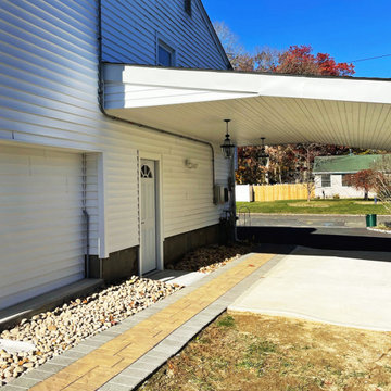 Port Jefferson--Addition, Portico & Side Carport