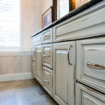 Beachy Master Bath in Sanford