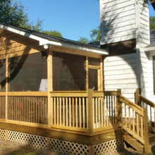 Screened porch