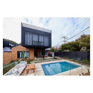 The Block 2023 House 3 - Kristy & Brett - Pool - Melbourne - by Plungie ...